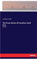 The Prose Works Of Jonathan Swift D.D.: Vol IV(English)