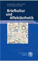 Briefkultur Und Affektasthetik