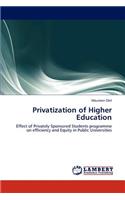 Privatization of Higher Education