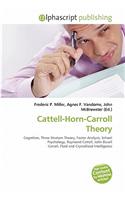 Cattell-Horn-Carroll Theory: (English)