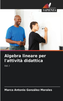 Algebra lineare per l'attività didattica