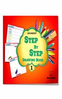 Jeevandeep Step by Step Drawing Book - 1. 5-7 years