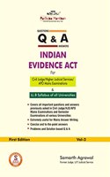 Questions and Answers: Indian Evidence Act - Volume 2