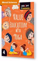 Educart Moral Science Value Education With Yoga Textbook for Class 4
