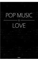 Pop Music is Love Planner