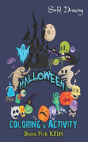 Halloween coloring & Activity books For Kids