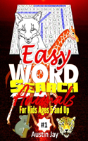 Easy WORD SEARCH ANIMALS For Kids Ages 5 And Up