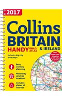 2017 Collins Handy Road Atlas Britain and Ireland