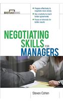 Negotiating Skills for Managers