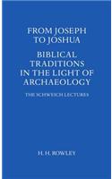 From Joseph to Joshua