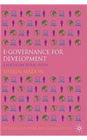 e-Governance for Development: A Focus on Rural India(Technology, Work and Globalization)