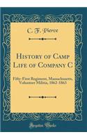 History of Camp Life of Company C: Fifty-First Regiment, Massachusetts, Volunteer Militia, 1862-1863 (Classic Reprint)