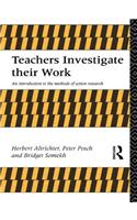 Teachers Investigate Their Work