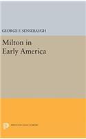 Milton in Early America