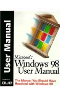 Windows 98 User Manual