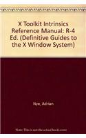 X Toolkit Intrinsics Reference Manual