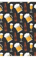 Cold Beer: 6x9 Graph Paper Notebook, 120 pages