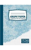 Graph Paper Composition Notebook