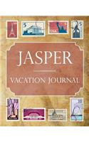 Jasper Vacation Journal: Blank Lined Jasper Travel Journal/Notebook/Diary Gift Idea for People Who Love to Travel