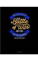 I Would Challenge You to Battle of Wits But I See You Are Unarmed: Meal Planner(470 Meal Planner)