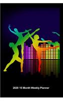 Plan On It 2020 Weekly Calendar Planner - Rhythm Ballet: January 2020 thru March 2021 15 Month Year and Date Agenda Notebook