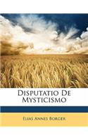 Disputatio de Mysticismo