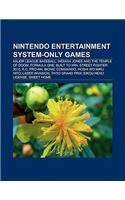 Nintendo Entertainment System-Only Games: The Guardian Legend, Digital Devil Story: Megami Tensei, Wizards & Warriors, Major League Baseball(English)