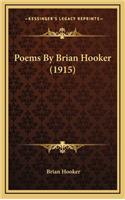 Poems by Brian Hooker (1915)