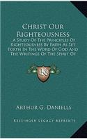 Christ Our Righteousness