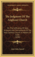 The Judgment Of The Anglican Church
