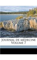 Journal de médecine Volume 7