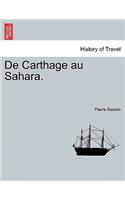 de Carthage Au Sahara.