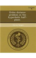 Erdos Distance Problem in the Hyperbolic Half-Plane