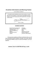 Drumline Instruction Packet & Warmup Book