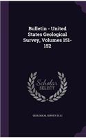 Bulletin - United States Geological Survey, Volumes 151-152