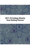 2017-18 College Weekly Goal Setting Planner