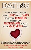 Dating: How to Find a Man Who Loves You, Cares for You, Connects with You, Understands You & Put Your Needs First(English)