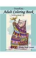 Adult Coloring Book - Doodles - Volume 2