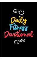 Daily Fitness Devotional: Blank Lined Notebook