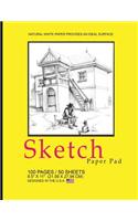Sketch Paper Pad -Yellow, Country Cover
