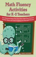 Math Fluency Activities for K-2 Teachers