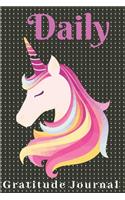 Daily Gratitude Journal: Boy unicorn for Daily Writing. I'm grateful for children happiness Handbook. Only 5 Minutes a Day