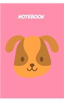 Baby dog kids Notebook [Lined] [6x9] [110 pages]