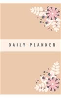 Daily Planner, Journal Planner ( 6 x9 inch 100 pages )