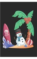 Christmas Snowman Isle Holiday Notebook