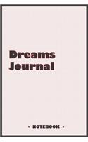 Dreams Journal - To draw and note down your dreams memories, emotions and interpretations