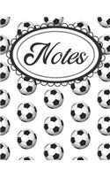 Soccer Notebook for School Soccer Players