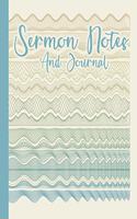 Sermon Notes and Journal