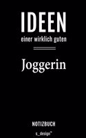 Notizbuch für Jogger / Joggerin: Originelle Geschenk-Idee [120 Seiten liniertes blanko Papier]