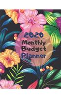 Monthly Budget Planner 2020: Monthly Finance Budget Planner Expense Tracker Bill Organizer Journal Notebook